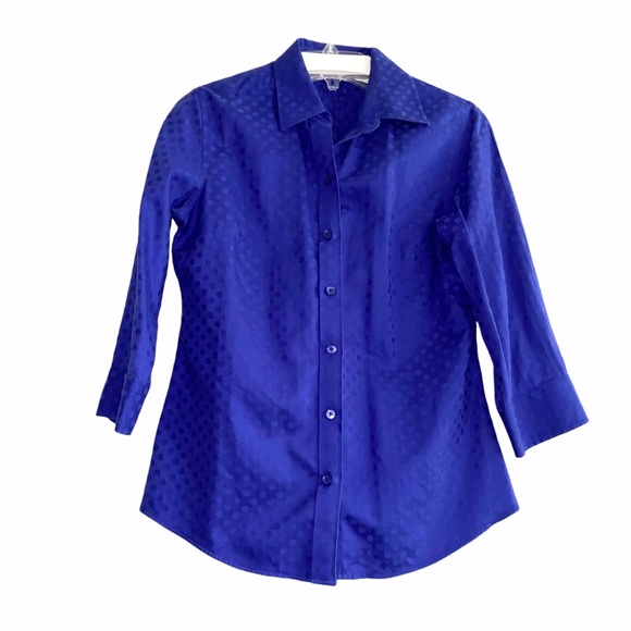 🍀 Wrinkle Free Alex Marie Top, Beautiful - Picture 3 of 16